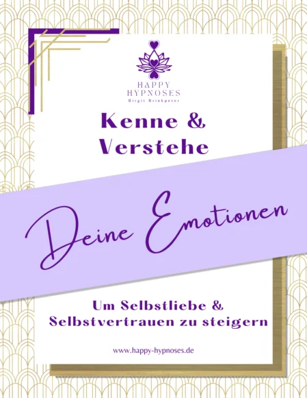 Dein Selbstliebe Workbook - Emotionen E-Book Cover mit Schrift Deine Emotionen