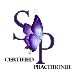 weiß lila Logo: Simpson Protocol - Zertifizierte Therapeuten